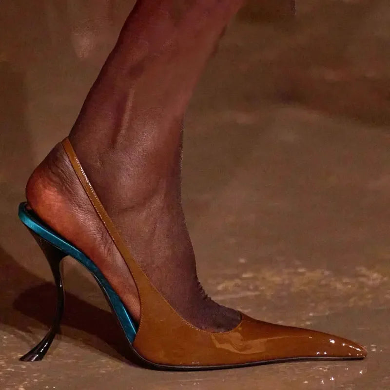 New Fashion Pointed Toe High-heel Women's Sandals Summer Shoes
