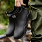 Trendy Outdoor Kitchen Non-slip Rain Boots, Rain Shoes Rubber Shoes Water Shoes Fishing Shoes For W