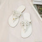Women's shoes rubber soft soles miter flat beach slippers female explosive