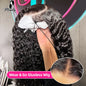 Curly 5x5 Glueless Lace Front Wig 100% Human Hair 13x6 HD Deep Wave Lace Frontal Wigs 13x4 Water 30 40 Inch