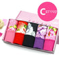 5Pcs Print Panties Women's Underwear