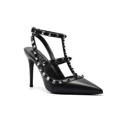 Genuine Leather Fashion Classic High Heels