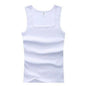 Male  Women Basic Elastic tank top Pure Cotton Sleeveless Men's t-shirt Bodybuilding T-shirt