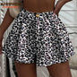 Women's Running Shorts Elastic High Waisted Shorts with Pockets  Short Pants African Ankara Print