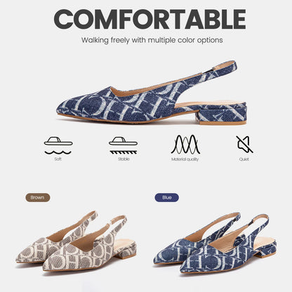 Summer Low Heel Ankle Strap Sandals Open Toe Luxury Travel Party Sandals Light Design New Women's Flat Bottom Sandals