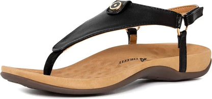 Women's Comfortable Orthopedic Sandals Thong Dressy T-Strap Orthotic Casual Summer