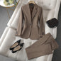 Women's professional suit and trousers two-piece Autumn and Winter Wear