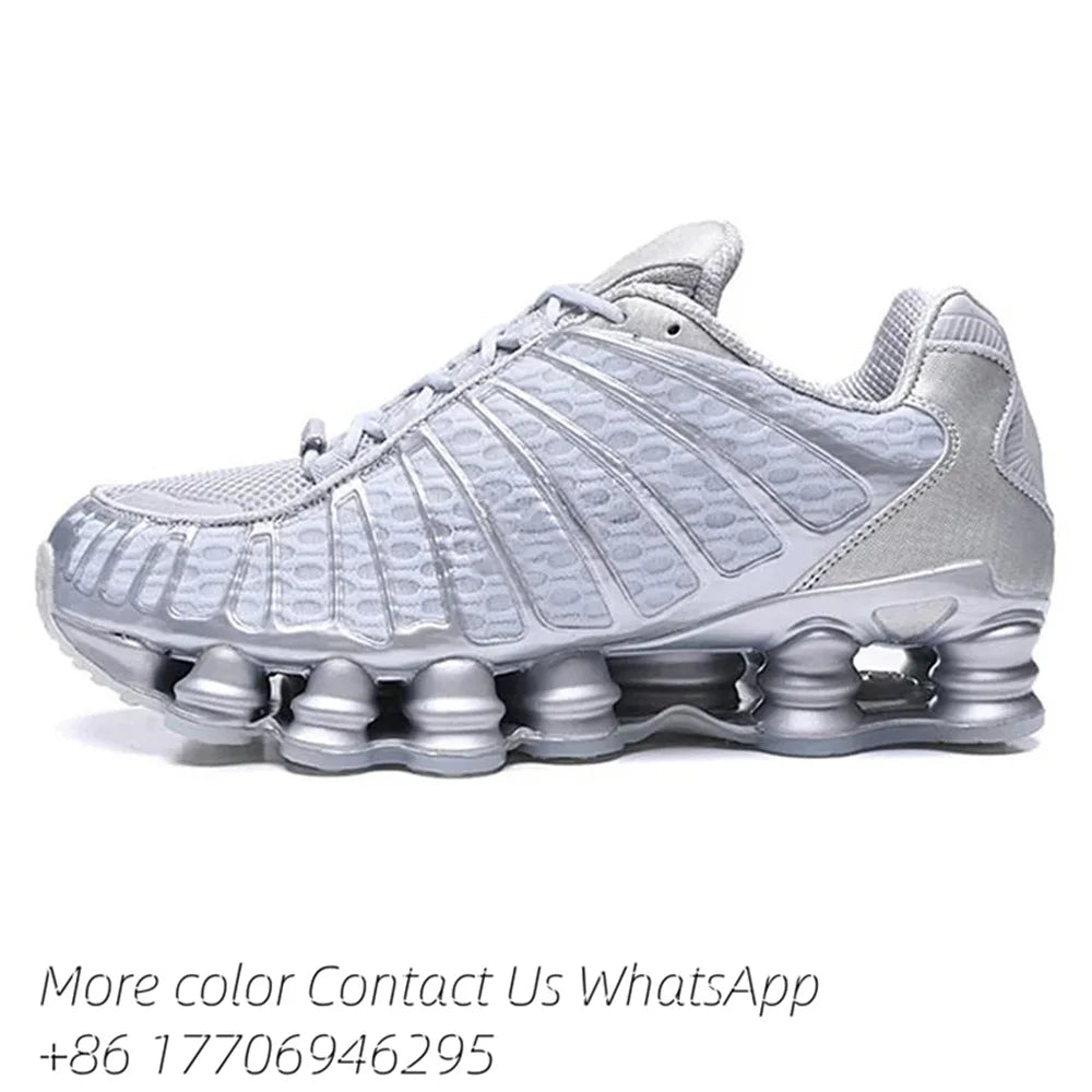 Women Men Running Shoes TLS Designer Sneaker Triple Black Speed Red Silver Racer Bule White Metallic Wolf Grey