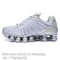 Women Men Running Shoes TLS Designer Sneaker Triple Black Speed Red Silver Racer Bule White Metallic Wolf Grey