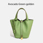 MENDY Women  Handbags Bucket Bag Real Leather Tote Bag Genuine Leather Luxury   Size Large Lady Hand Bags