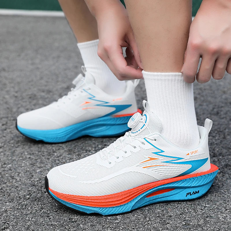 Men/Women Sports Shoes Racing Balance Running Shoes Simple and Trendy Walking Shoes
