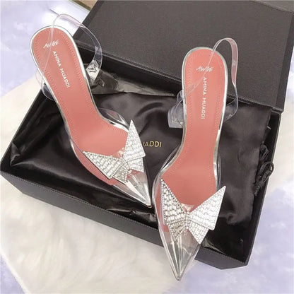 Woman Diamond High Heels  Pumps