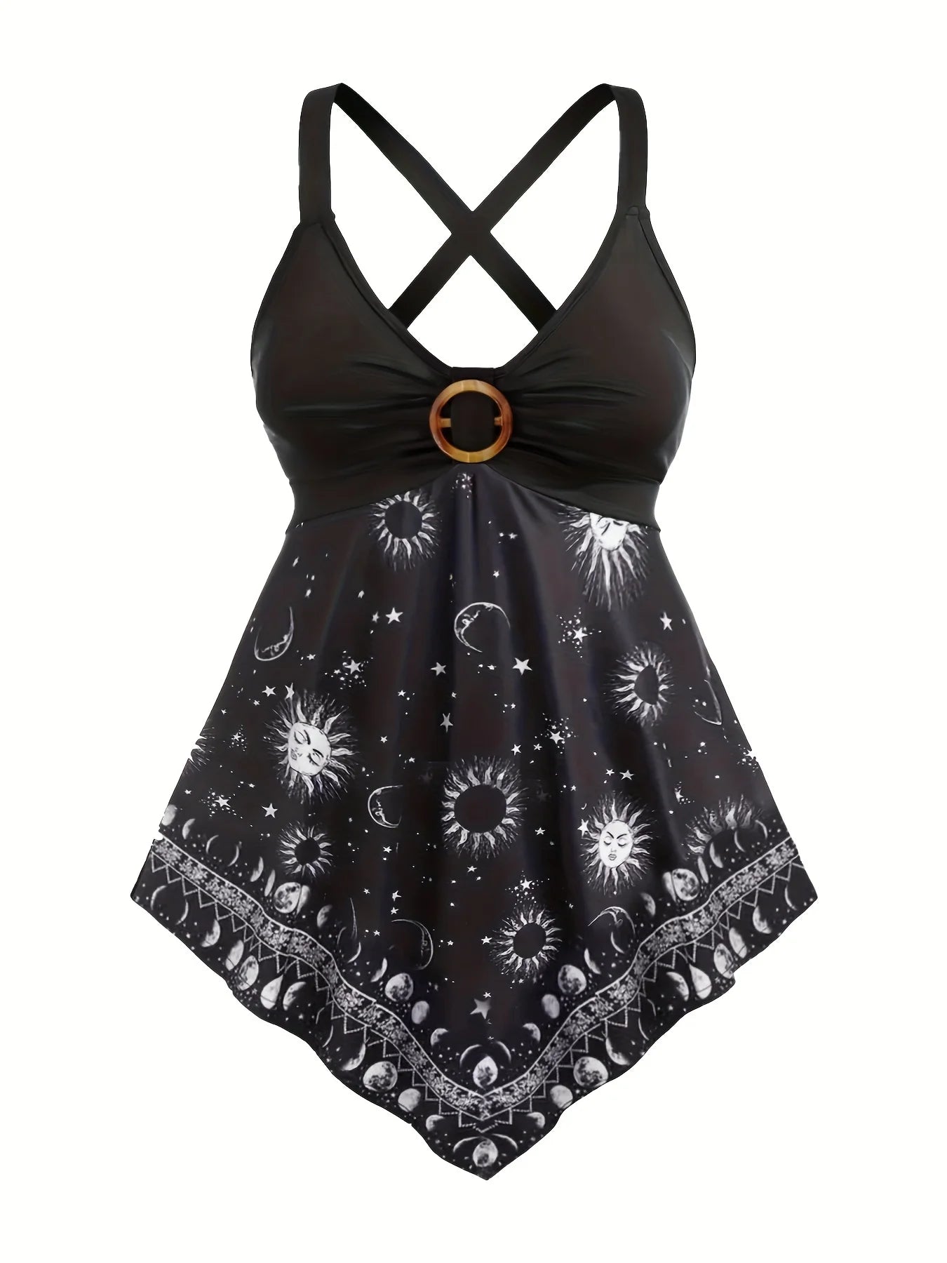 Summer Suspender Casual Tank, Women's Oversized Cami Top