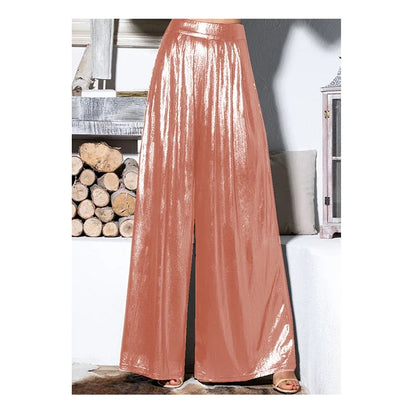 Wide Leg Pants for Women, Loose Pants, Pleated Trousers, Plus Size