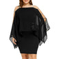 Plus Size Wedding Bodycon Chiffon Dress Lace