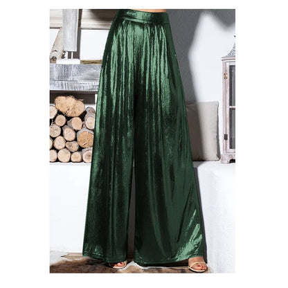 Wide Leg Pants for Women, Loose Pants, Pleated Trousers, Plus Size