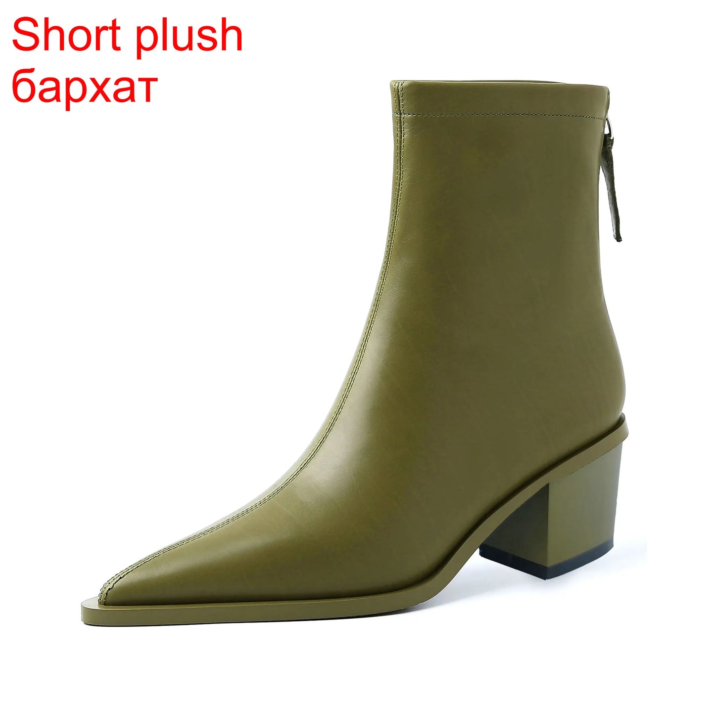 Women Ankle Boots Genuine Leather Autumn Winter Boots