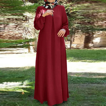 Muslim Plus Size Abayas Dresses For Women