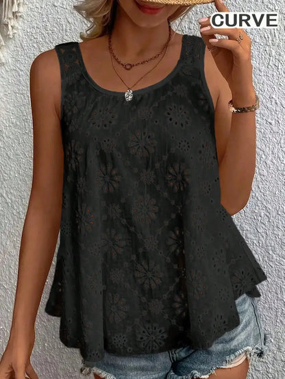 Women's Fashion Solid Color Sleeveless Tank Tops