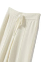 High Waist Knitted Woolen Wide Leg Pants