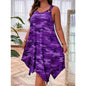 【New style】 - summer new style suspender dress fashionable  style camouflage simple design large size women's dress