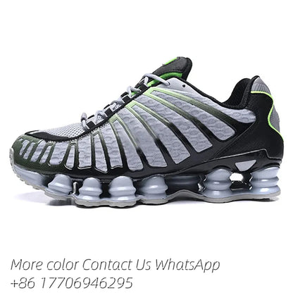 Women Men Running Shoes TLS Designer Sneaker Triple Black Speed Red Silver Racer Bule White Metallic Wolf Grey