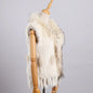 Luxury Women's Genuine Premium Long Hair Rabbit Fur Knit Vest