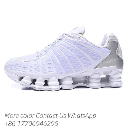 Women Men Running Shoes TLS Designer Sneaker Triple Black Speed Red Silver Racer Bule White Metallic Wolf Grey
