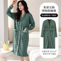Spring and Autumn Women Nightdress With Chest Pad Femme Cotton Nightwear