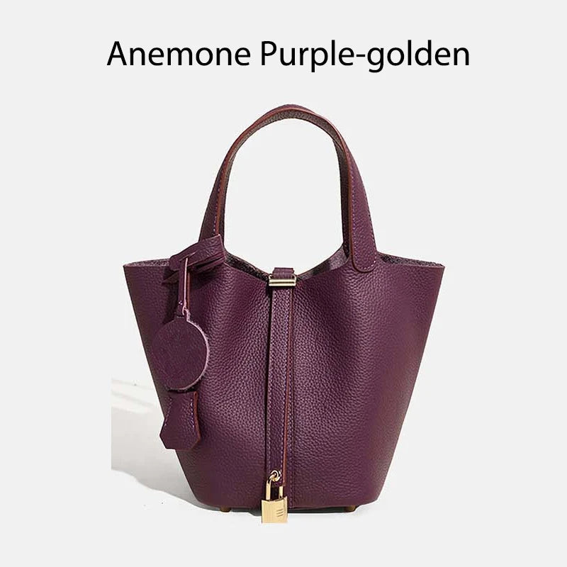 MENDY Women  Handbags Bucket Bag Real Leather Tote Bag Genuine Leather Luxury   Size Large Lady Hand Bags