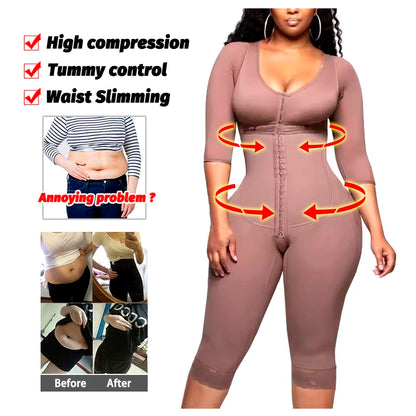 Full Body Colombian Girdles Shaper High Compression