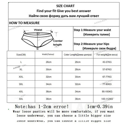 Women High Waist Underwear Cotton Panties Body Slim Plus Size