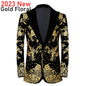 Luxury African Embroidery Cardigan Blazer Jacket Men