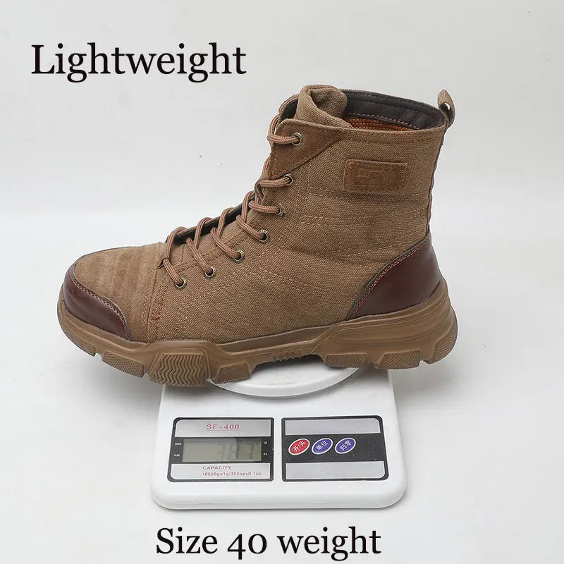 Men Work Boots Indestructible Work Shoes