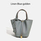 MENDY Women  Handbags Bucket Bag Real Leather Tote Bag Genuine Leather Luxury   Size Large Lady Hand Bags