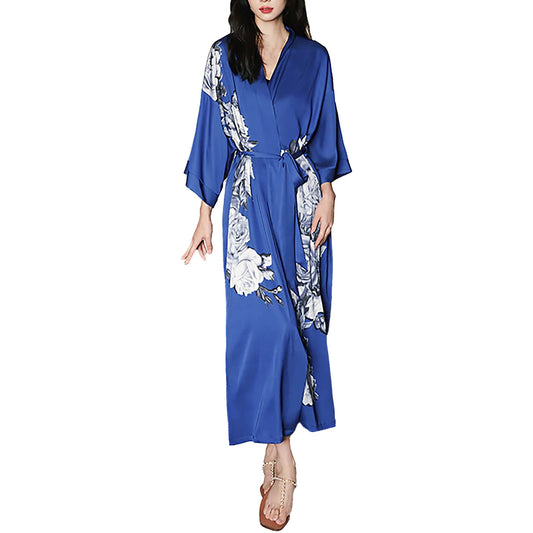 Women's Satin Pajamas Japanese Kimonos