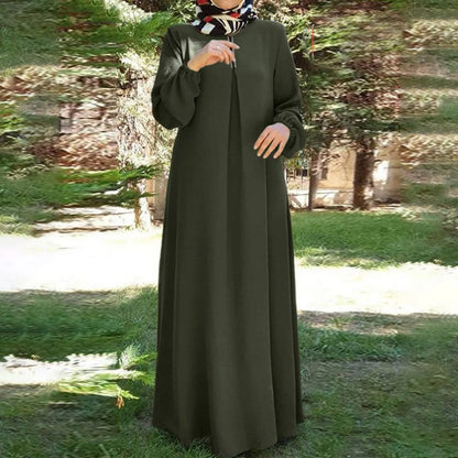 Muslim Plus Size Abayas Dresses For Women