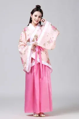 Traditional Chinese Hanfu  Women Clothing Vintage Ethnic Style Fashion Clothes