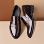 Leather Shoes for Men Oxfords Business Casual Office Work Shoes