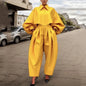 Elegant Women's Sets Yellow Two Piece Set