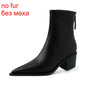 Women Ankle Boots Genuine Leather Autumn Winter Boots