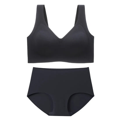 Plus Size Women Bra Sets Panties