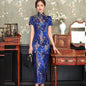 Chinese Style Sexy Women Plus Size  Dress Dragon And Phoenix Long