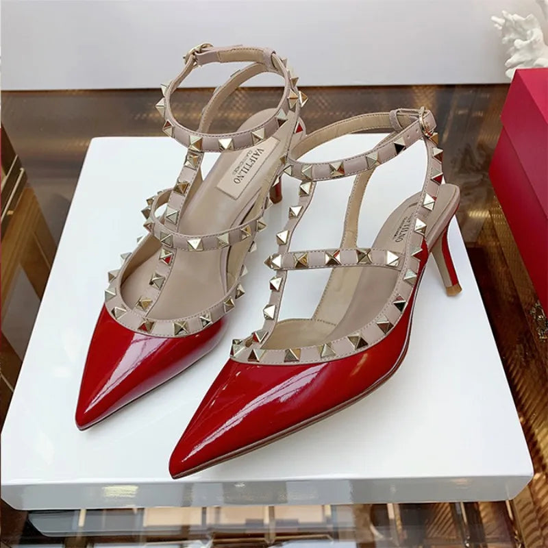 Genuine Leather Fashion Classic High Heels