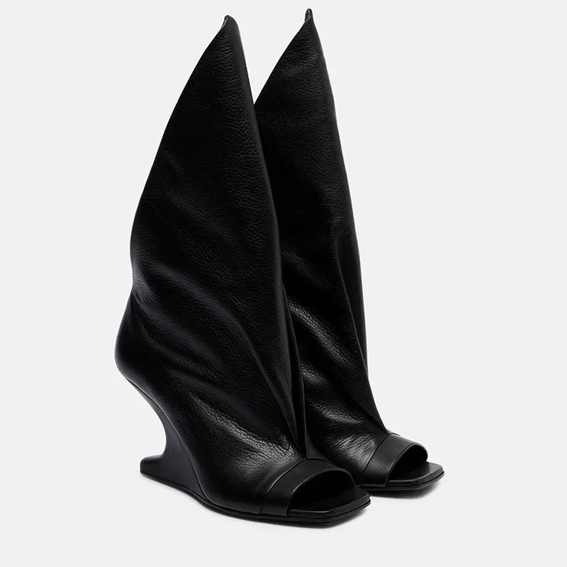 Summer Boots High-heel 7.8 Cm Shoes for Women Size 35-43