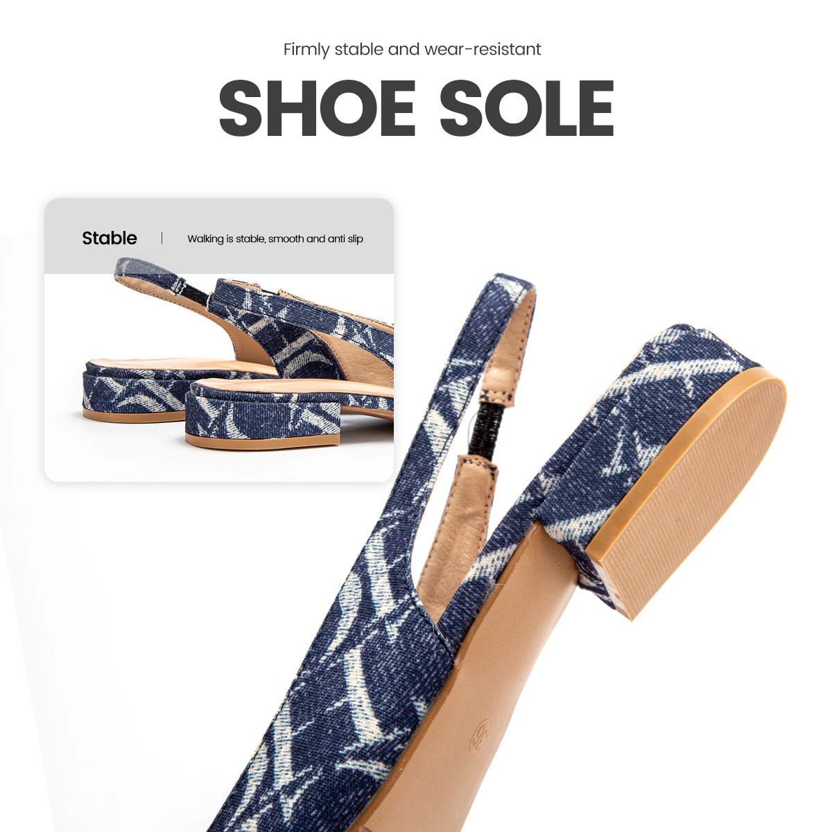 Summer Low Heel Ankle Strap Sandals Open Toe Luxury Travel Party Sandals Light Design New Women's Flat Bottom Sandals