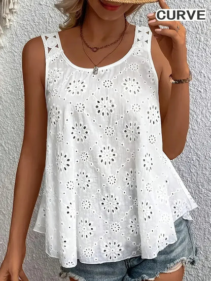 Women's Fashion Solid Color Sleeveless Tank Tops