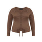Women Sexy T-shirts  Autumn New Long Sleeve Square Collar