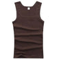 Male  Women Basic Elastic tank top Pure Cotton Sleeveless Men's t-shirt Bodybuilding T-shirt