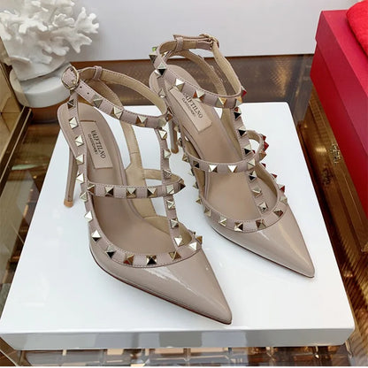 Genuine Leather Fashion Classic High Heels